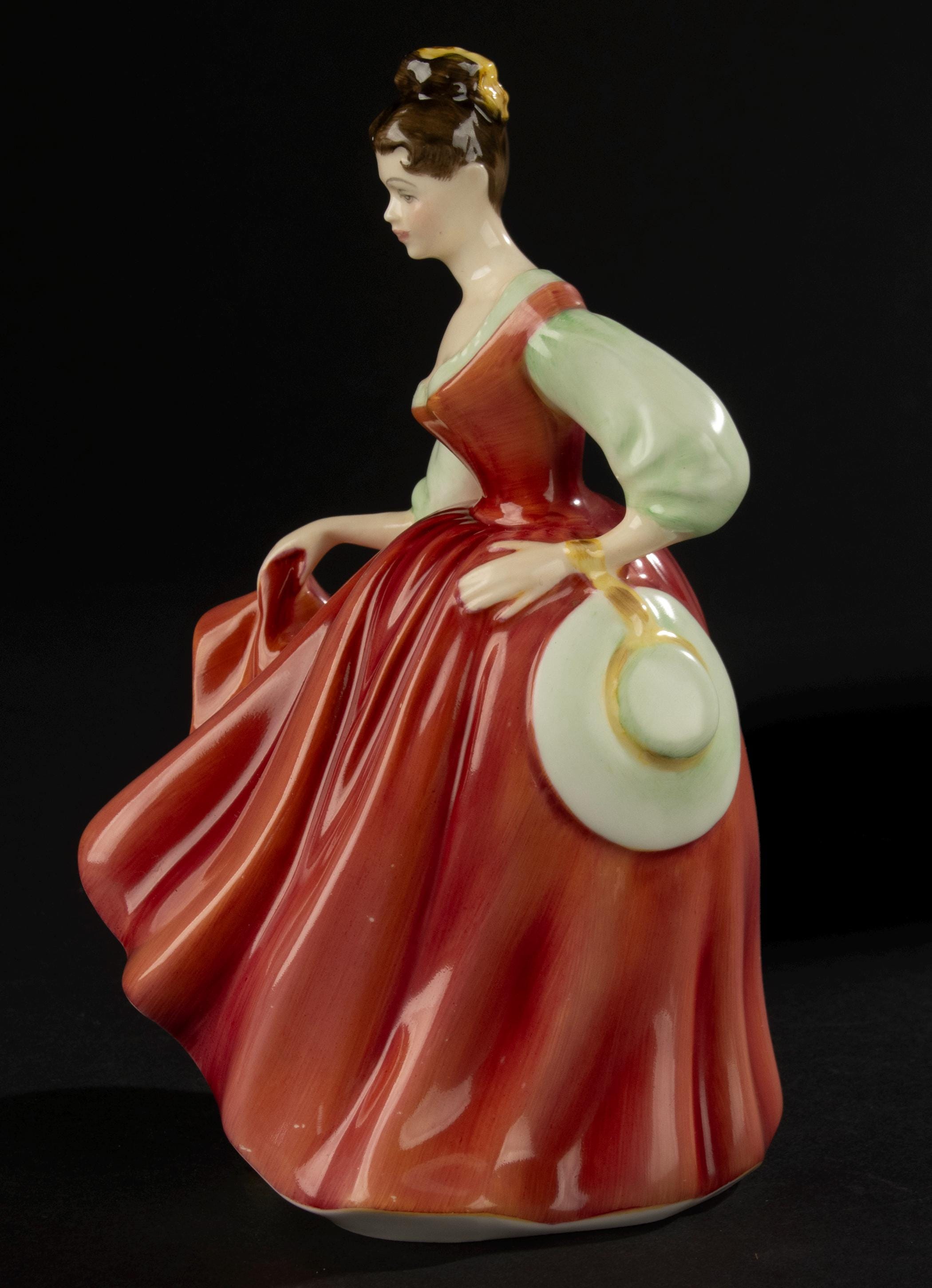 Royal Doulton Figurine - Fair Lady Red - Etsy Canada