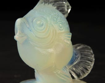 Sabino Glass Figurine - Fish - Old Signature - Etsy