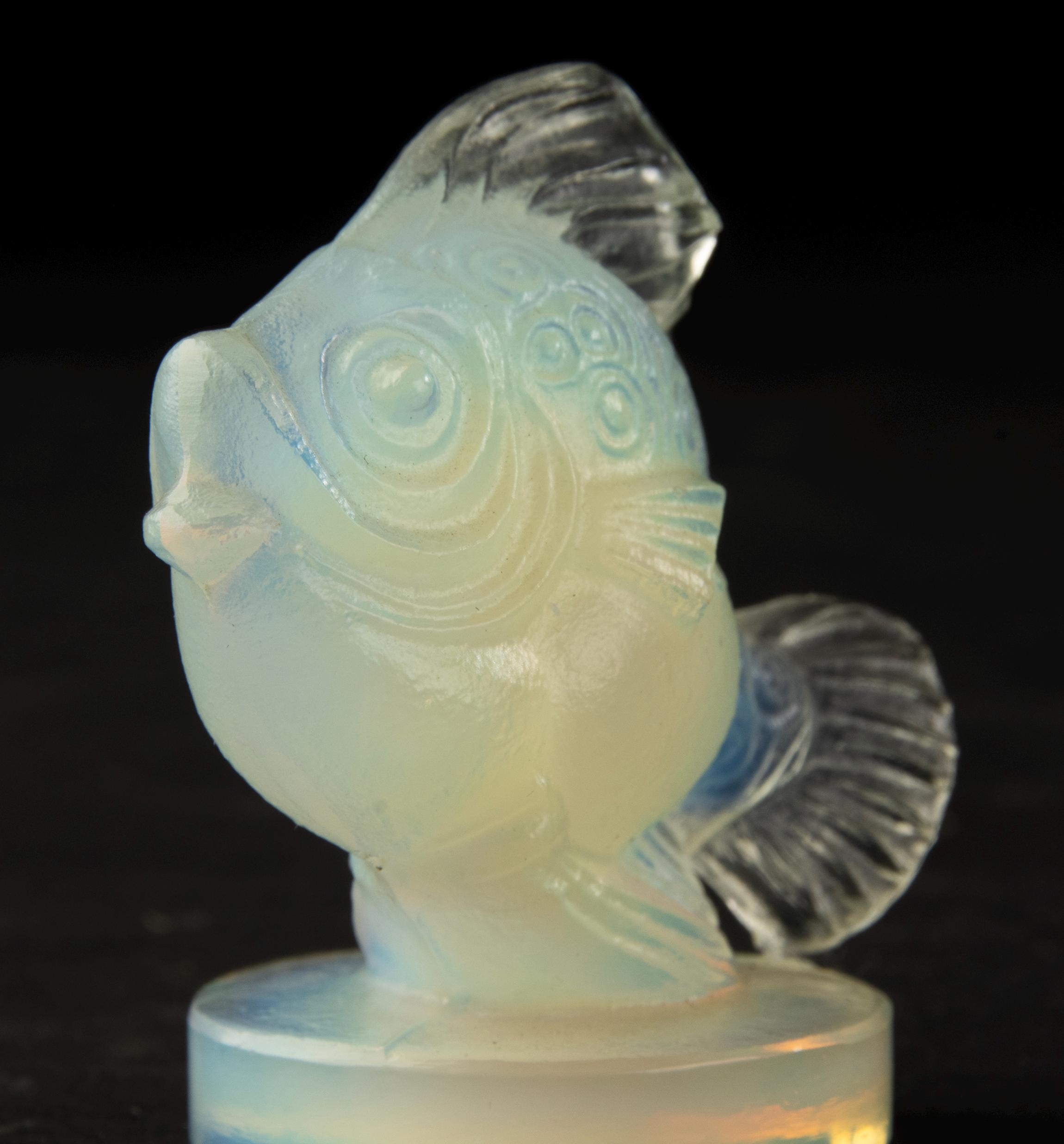 Sabino Glass Figurine - Fish - Old Signature - Etsy
