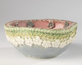 Vintage Ceramic Bowl - Nimy - F. Massart