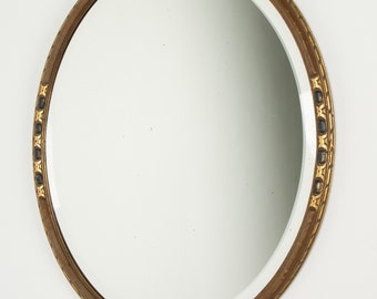 Grand Miroir Ovale Vintage