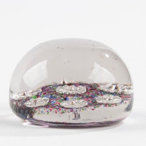 Vintage Glass Paperweight