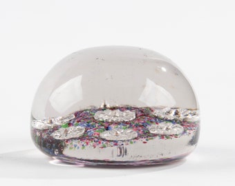 Vintage Glass Paperweight