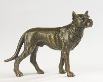 Antique Bronze Figurine - Shepherd