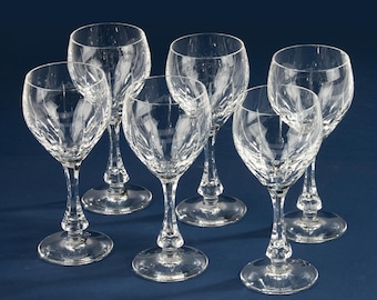 Set of 6 Wine Glasses - Arnauld de Brissac - Crystal