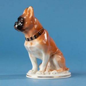 Porcelaine Figurine of a Boxer - Lomonosov
