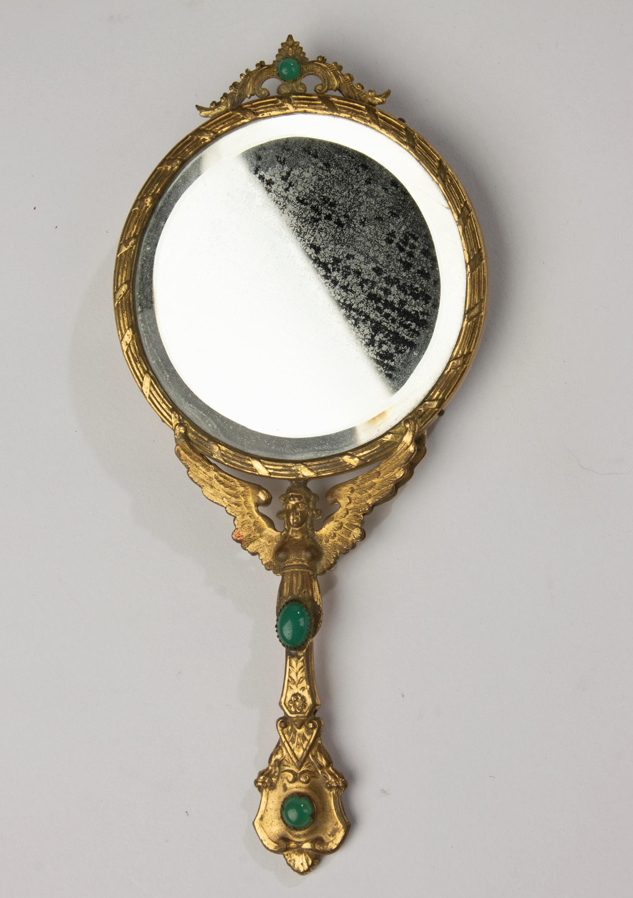 Antique Bronze Hand Mirror - Etsy Canada