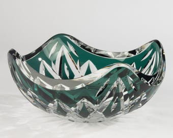 Val Saint Lambert Bowl - Crystal - Unique Piece