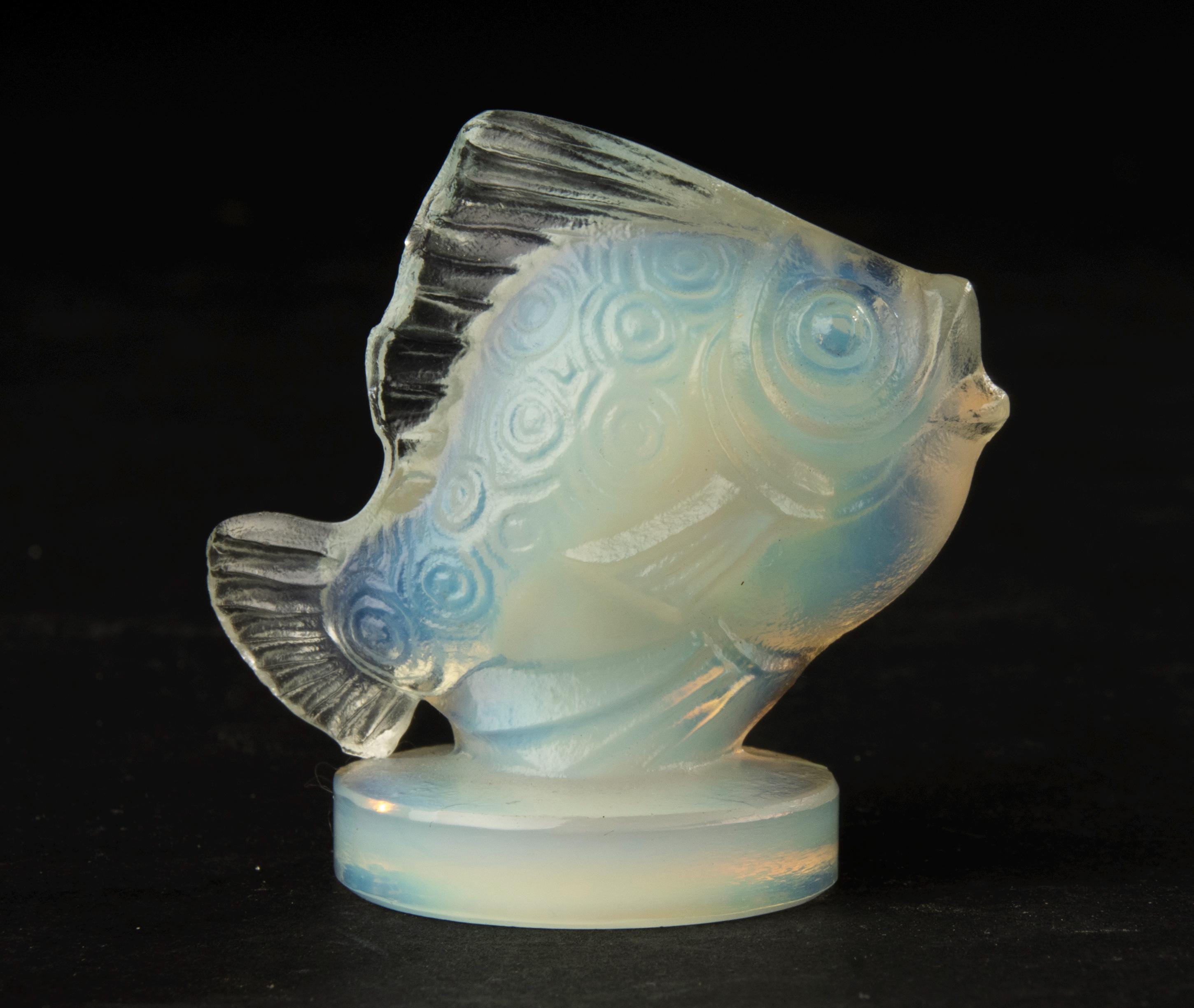 フランスSABINO 魚　オパールセントガラス Sabino Art Glass France Opalescent Fish - Etsy
