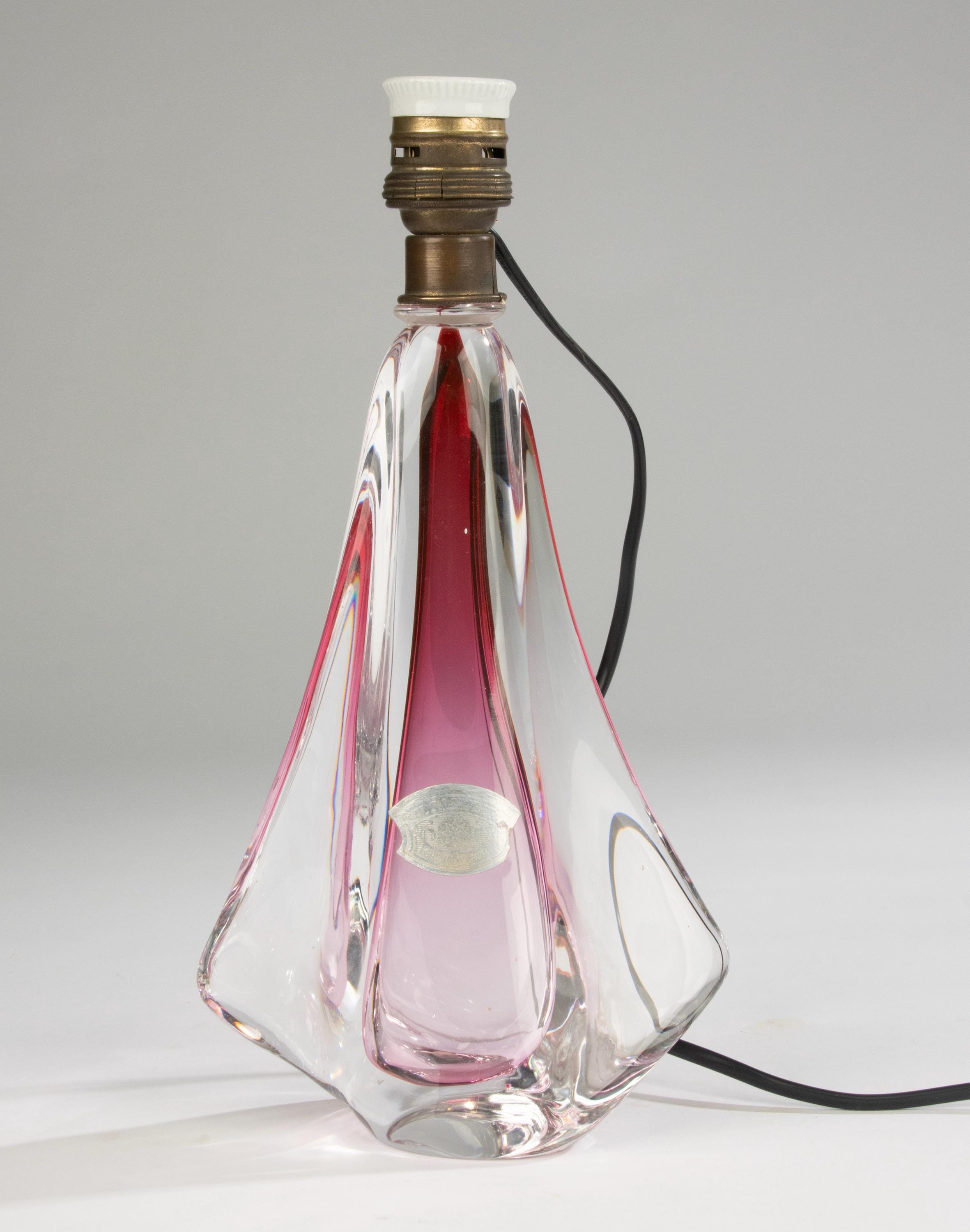 時韓　Val Saint Lambert Table Lamp - Val Saint Lambert - Crystal - Etsy