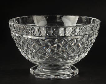 Large Coupe - Val Saint Lambert Crystal