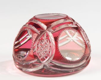 Antique Paperweight - Val Saint Lambert - Crystal