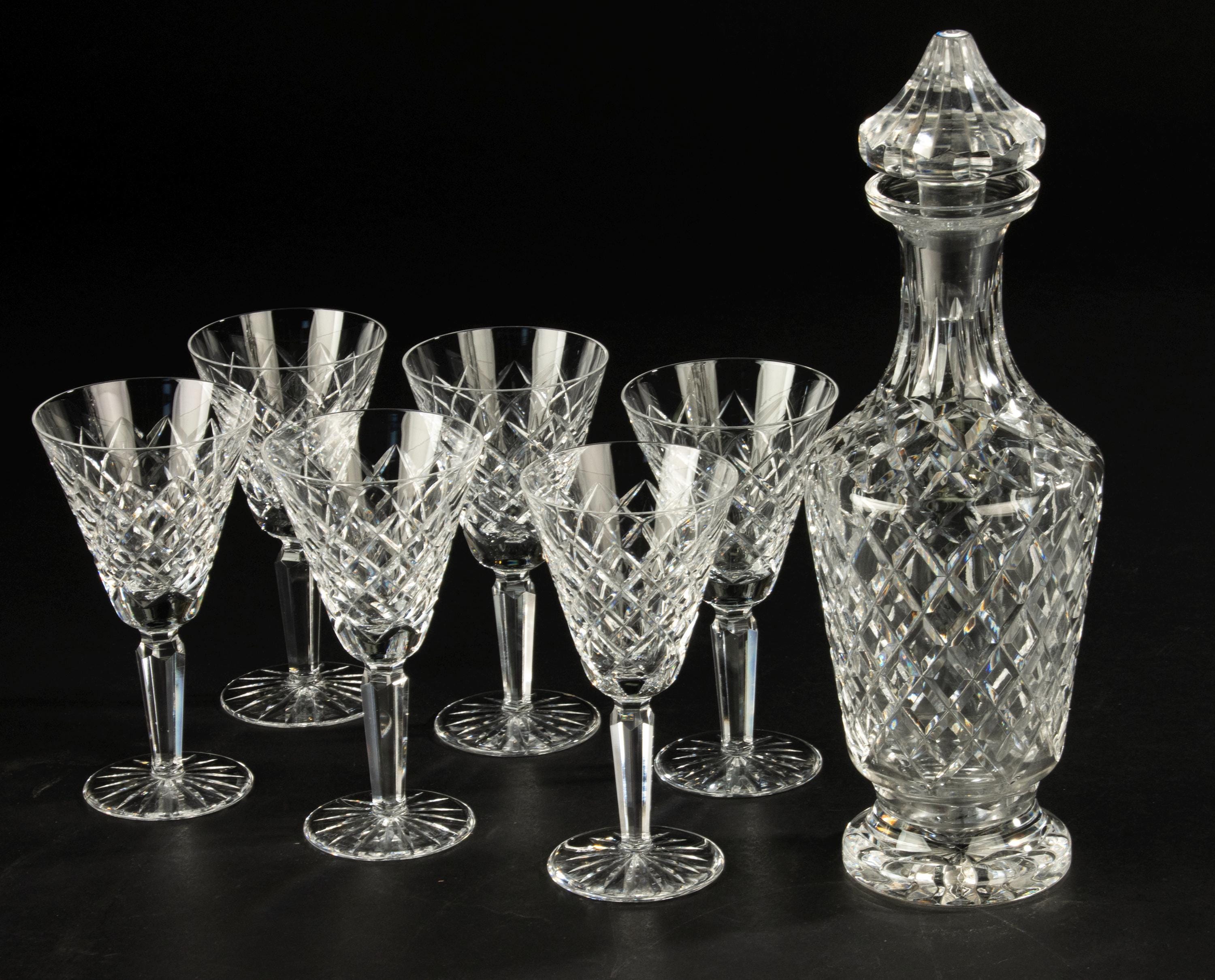 Tyrone Crystal Decanters - Etsy