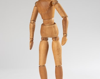 Old Model Doll - Wood