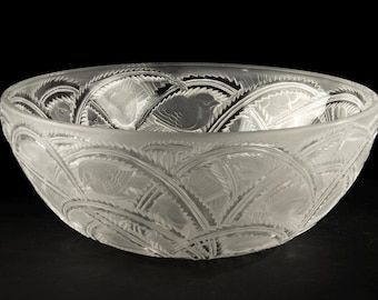 Lalique Bowl - Crystal - Pinson