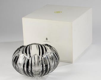 ヴィンテージのヴァル・サン・ランベールの重厚なクリスタルガラスの