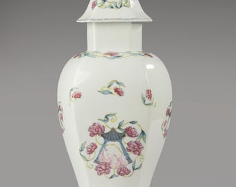 Large Table Lamp - Limoges Porcelain
