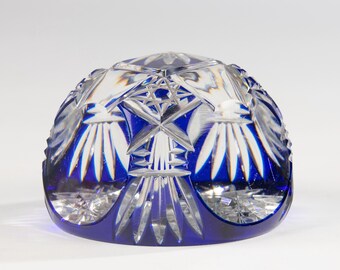 Antique Paperweight - Val Saint Lambert - Crystal