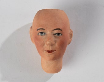 Antique Porcelain Doll / mannequin head - De Fuisseaux Badour no. C3