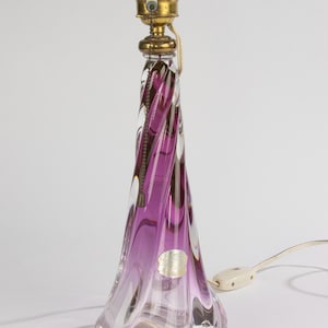 Table lamp - Val Saint Lambert - Crystal
