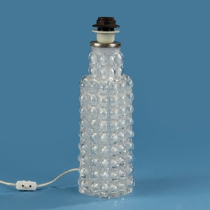 Vintage Bubble Glass Table Lamp - Attr. to Orrefors