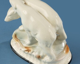 Porcelain Figure - Two Polar Bears - Sitzendorf - Etsy