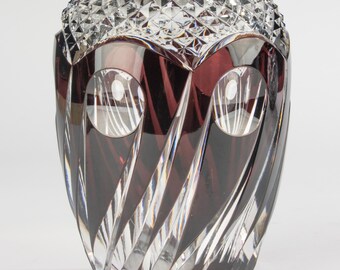 Large Vase - Val Saint Lambert - Crystal