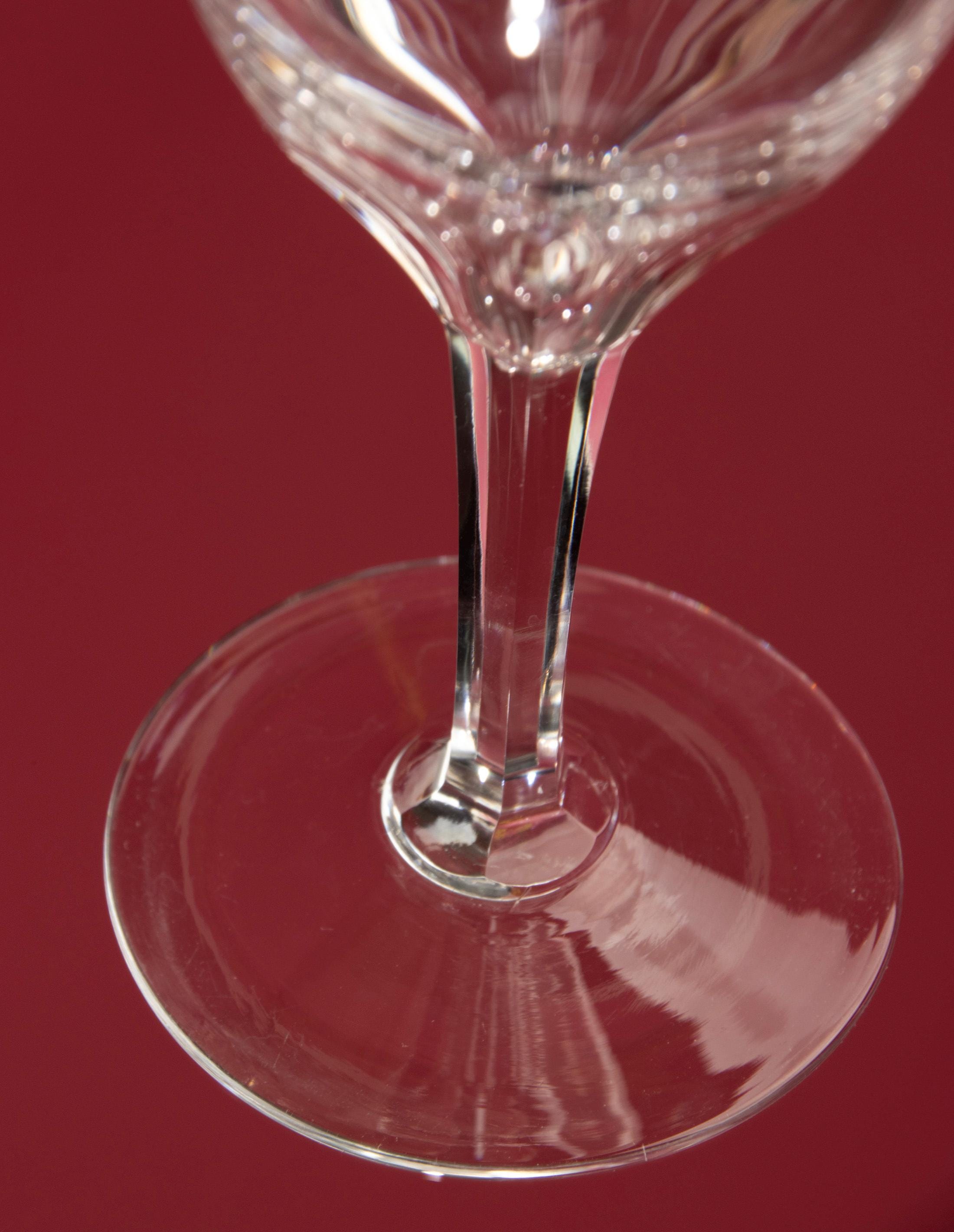 Lot De 8 Verres Cocktail Vintage LOITTAINUE - 410ml Et 350ml Design Relief Lave-vaisselle