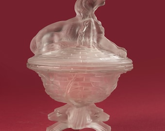 Bomboniera - Val Saint Lambert - Vetro satinato