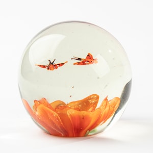 Vintage Glass Paperweight