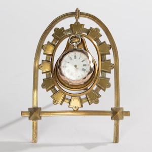Antique Pocket Watch Stand - Antique Pocket Watch Included