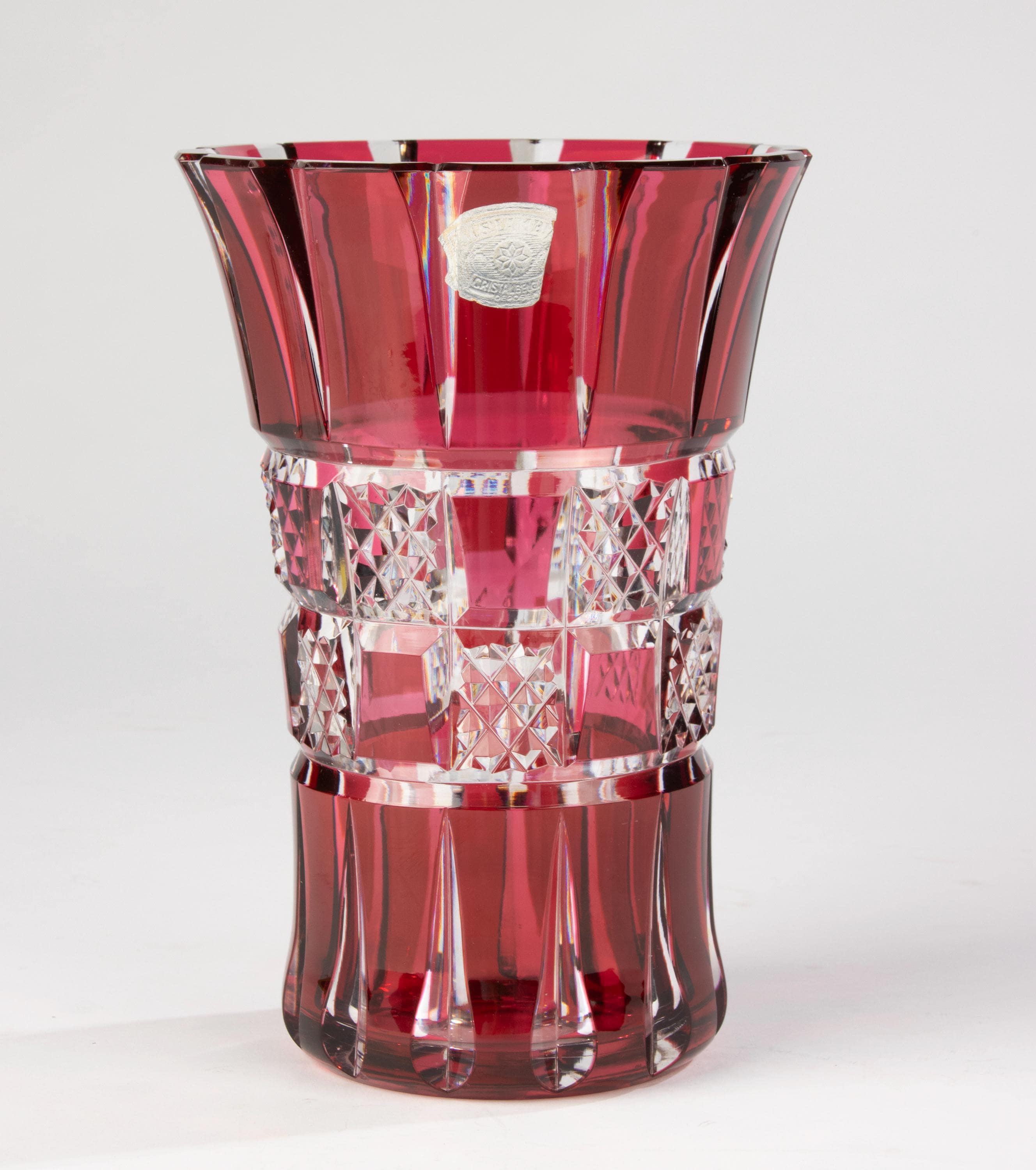 Val Saint Lambert Vase - Etsy