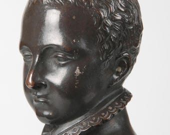 ジョセフ・ボジオ作、若きヘンリー4世を描いたアンティークブロンズ像