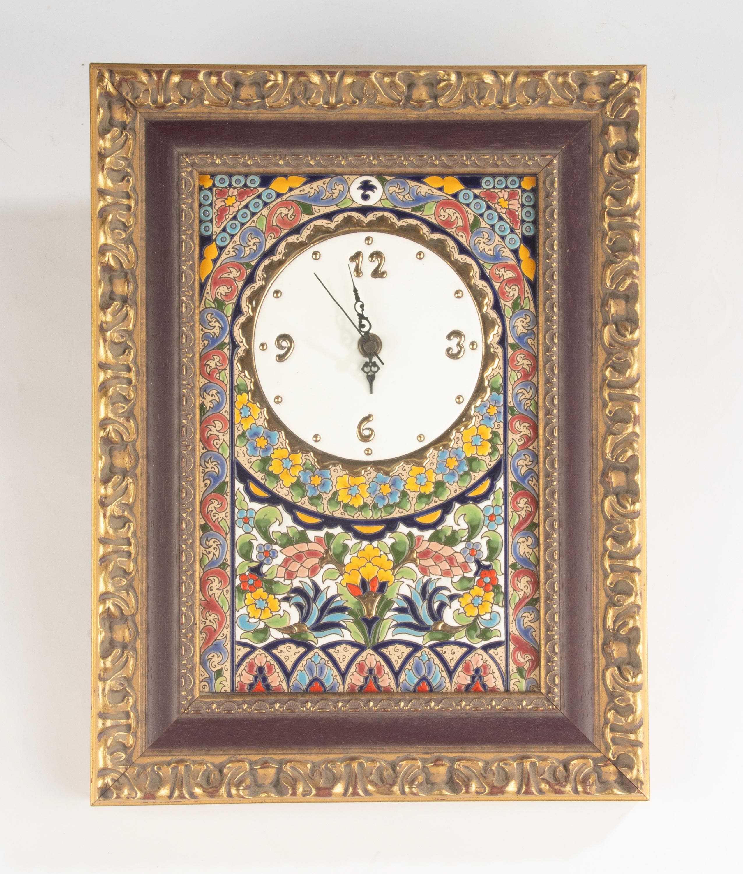 Spanish Ceramic Clock - Etsy