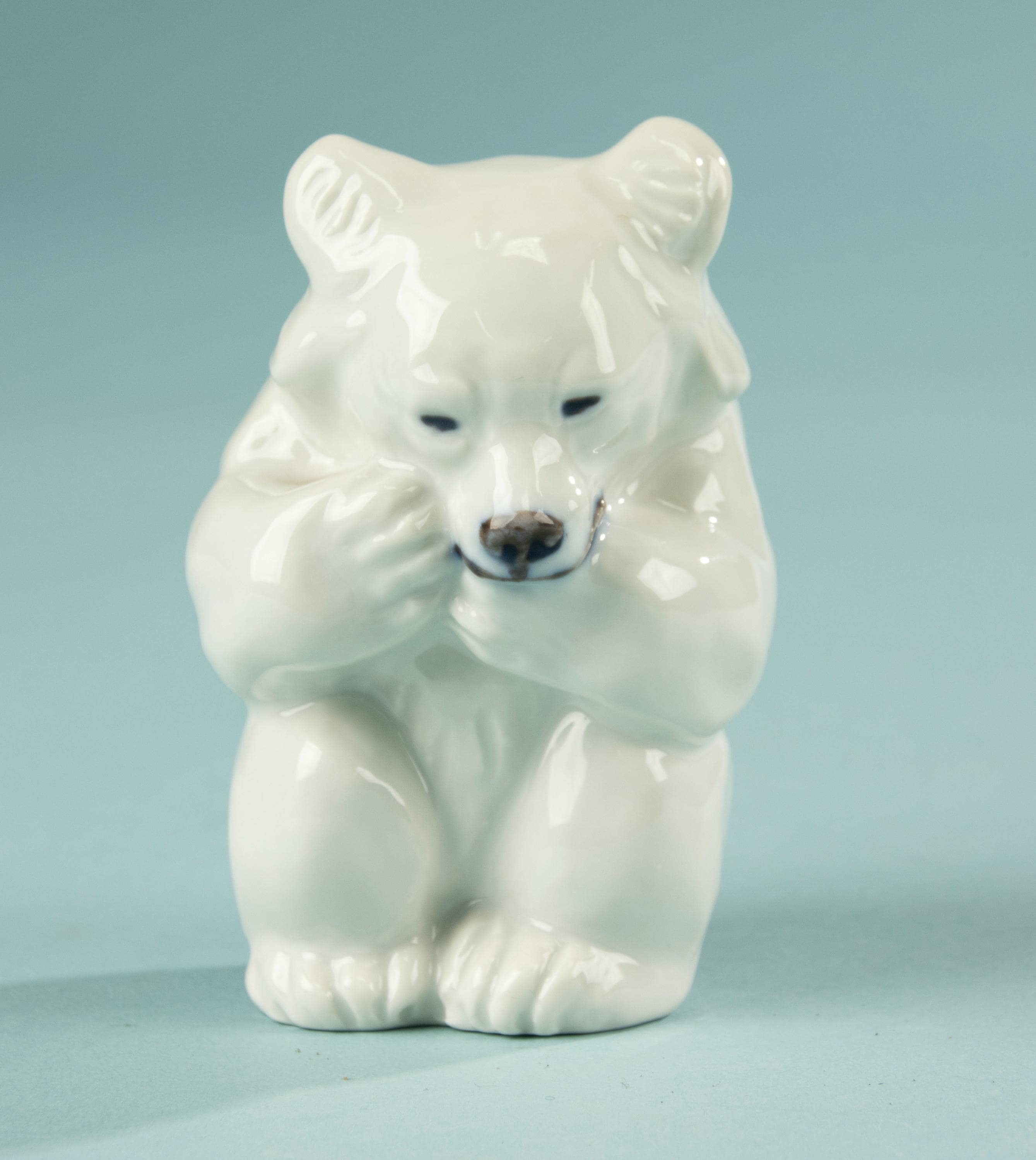 Polar Bear Figurine - Royal Copenhagen - Model 21435 - Etsy