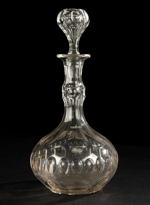 デキャンタ - ヴァル・サン・ランベール - クリスタル - Etsy 日本