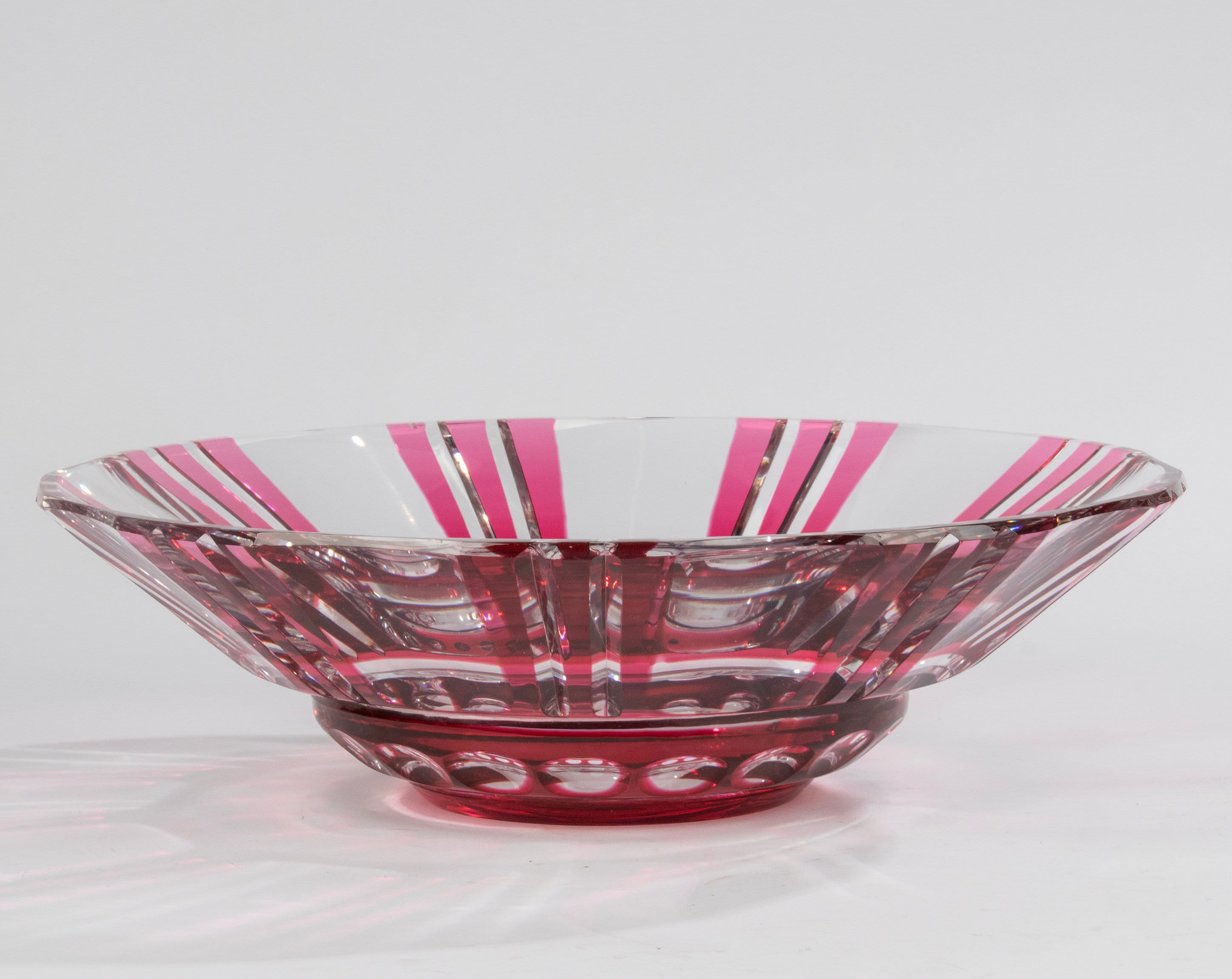 Val St Lambertヴァルサンランベール　カットが美しいクリスタルボウル Val St Lambertヴァルサンランベール カットが美しいクリスタルボウル