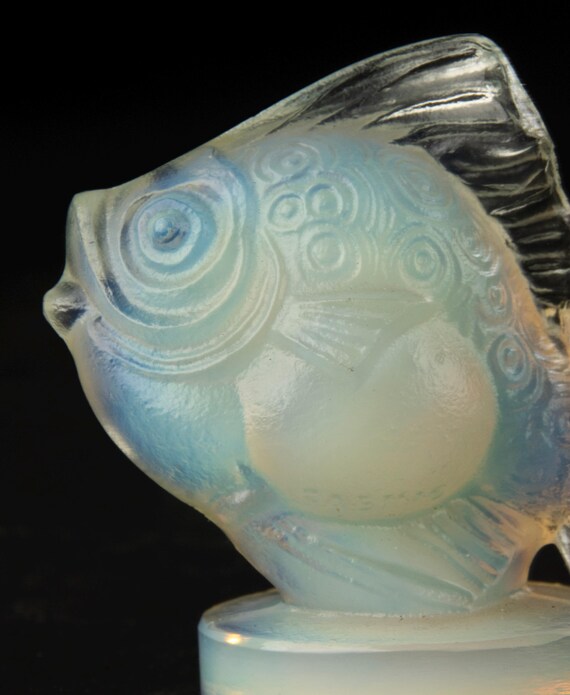 Sabinoガラス アンファン置物 Sabino Glass Figurine - Fish - Old Signature - Etsy