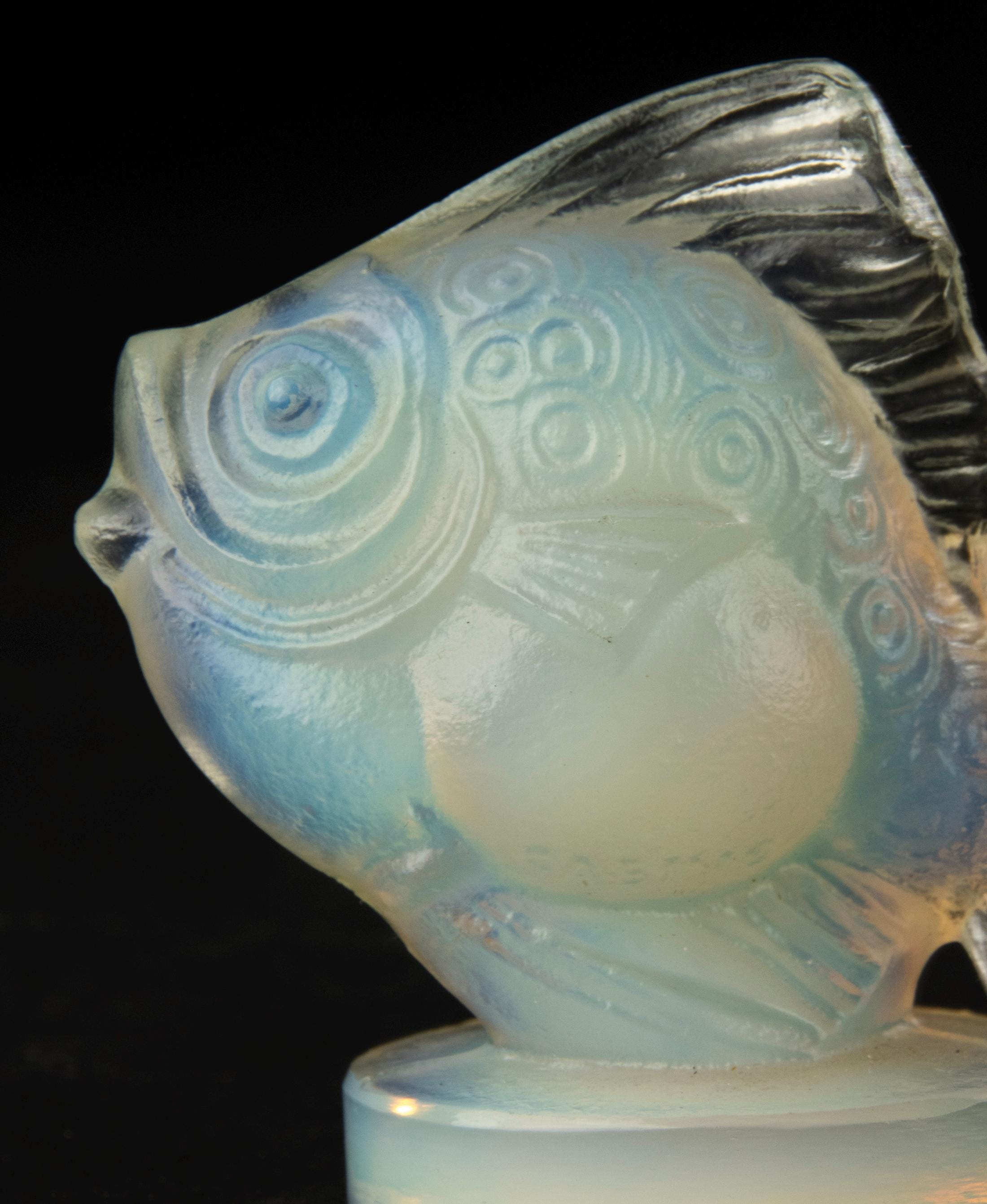 Sabino Glass Figurine - Fish - Old Signature - Etsy