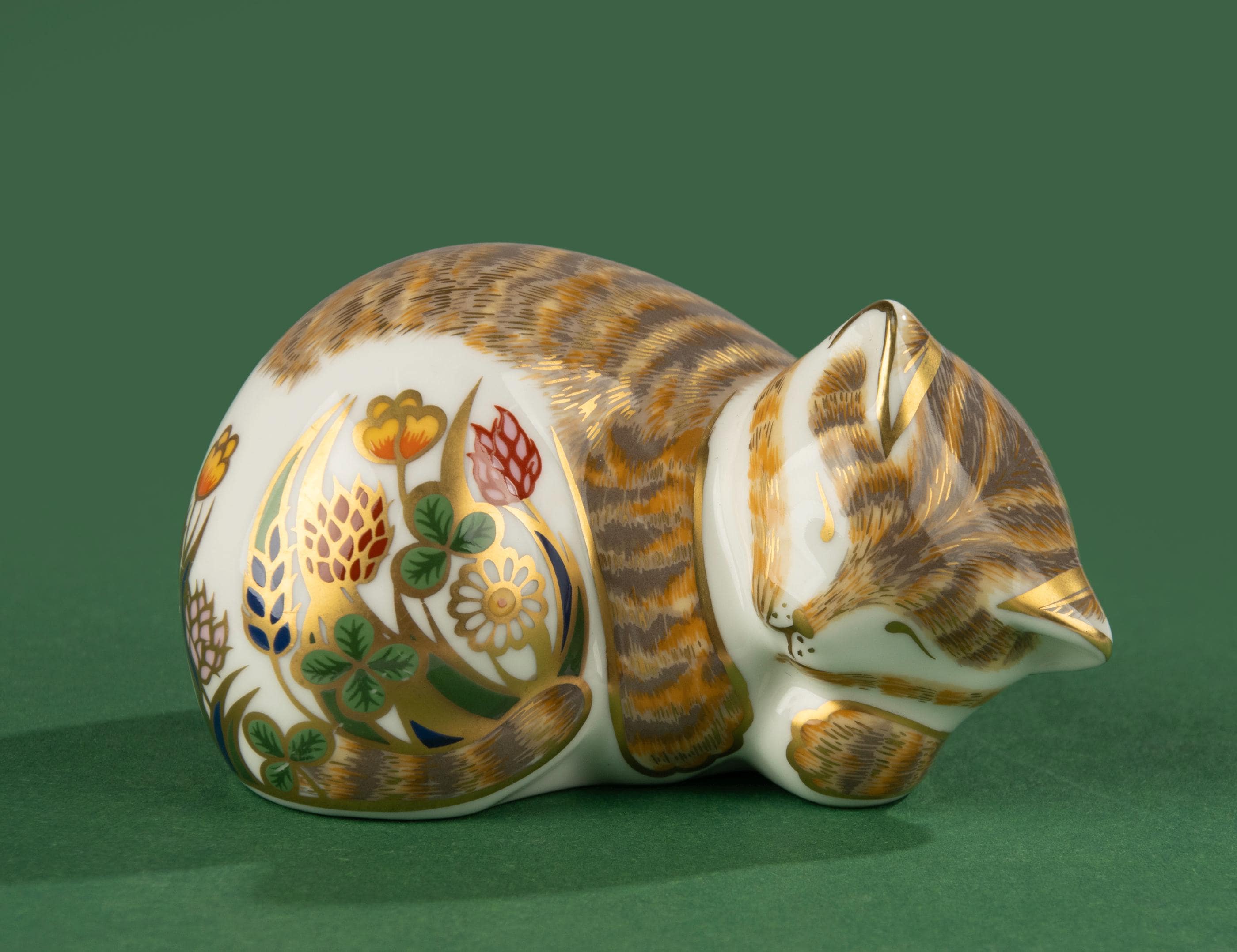 ロイヤルクラウンダービー金色の猫 ロイヤルクラウンダービー金色の猫 ロイヤルクラウンダービー金色の猫