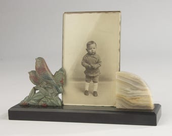 Art Deco Photo Frame - Marble