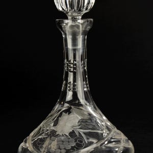 Garrafa de cristal