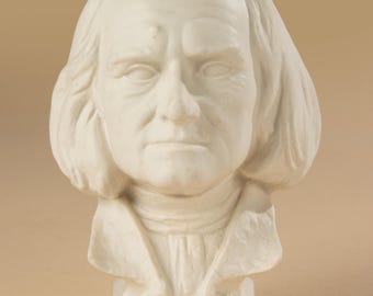 Porcelain Bust - Franz Liszt - Bochmann