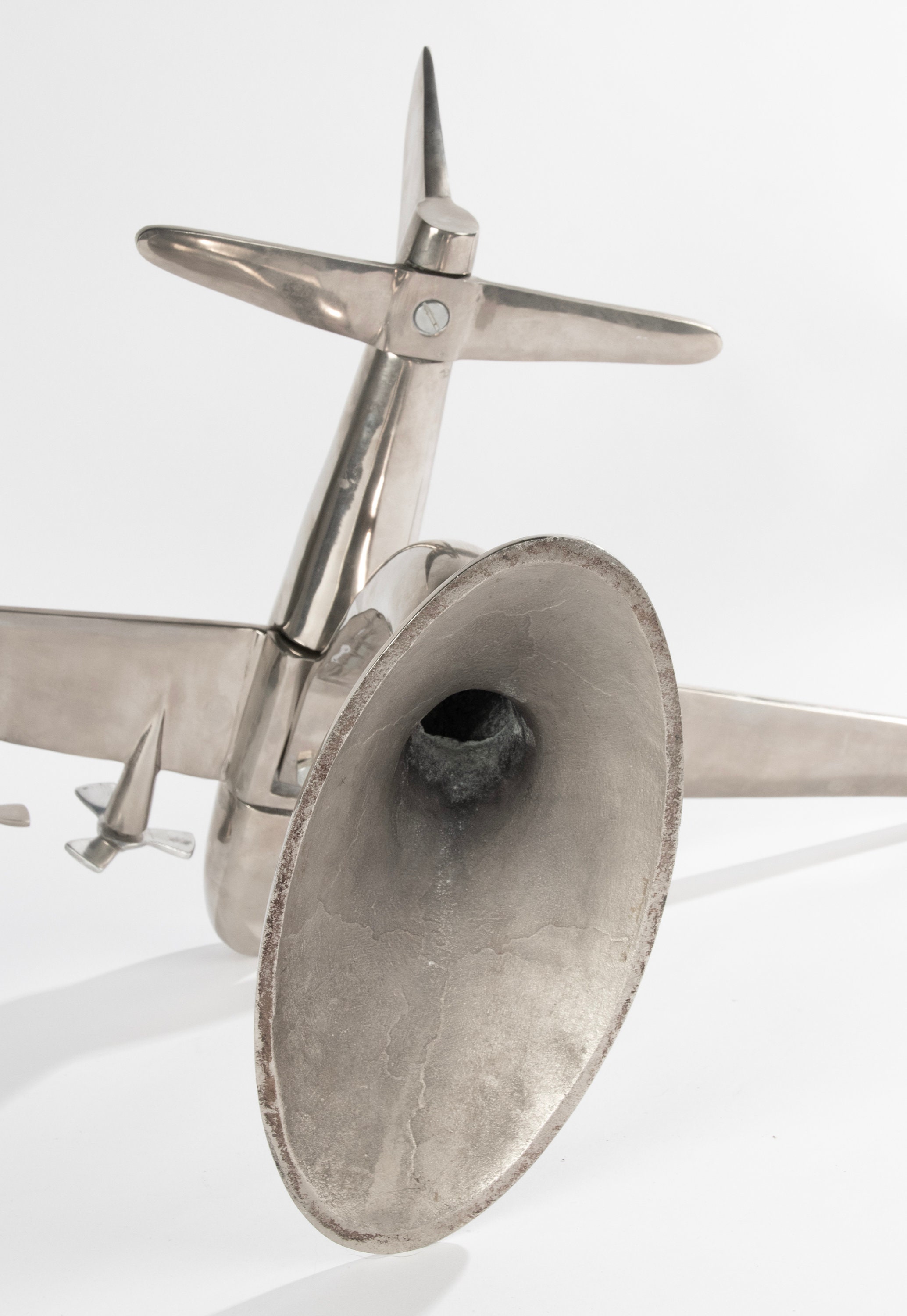 Large Vintage Airplane - Aluminum - Etsy