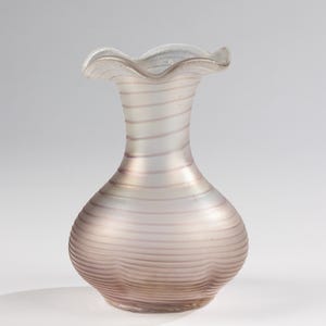 Art Nouveau Vase - Iridescent Glass