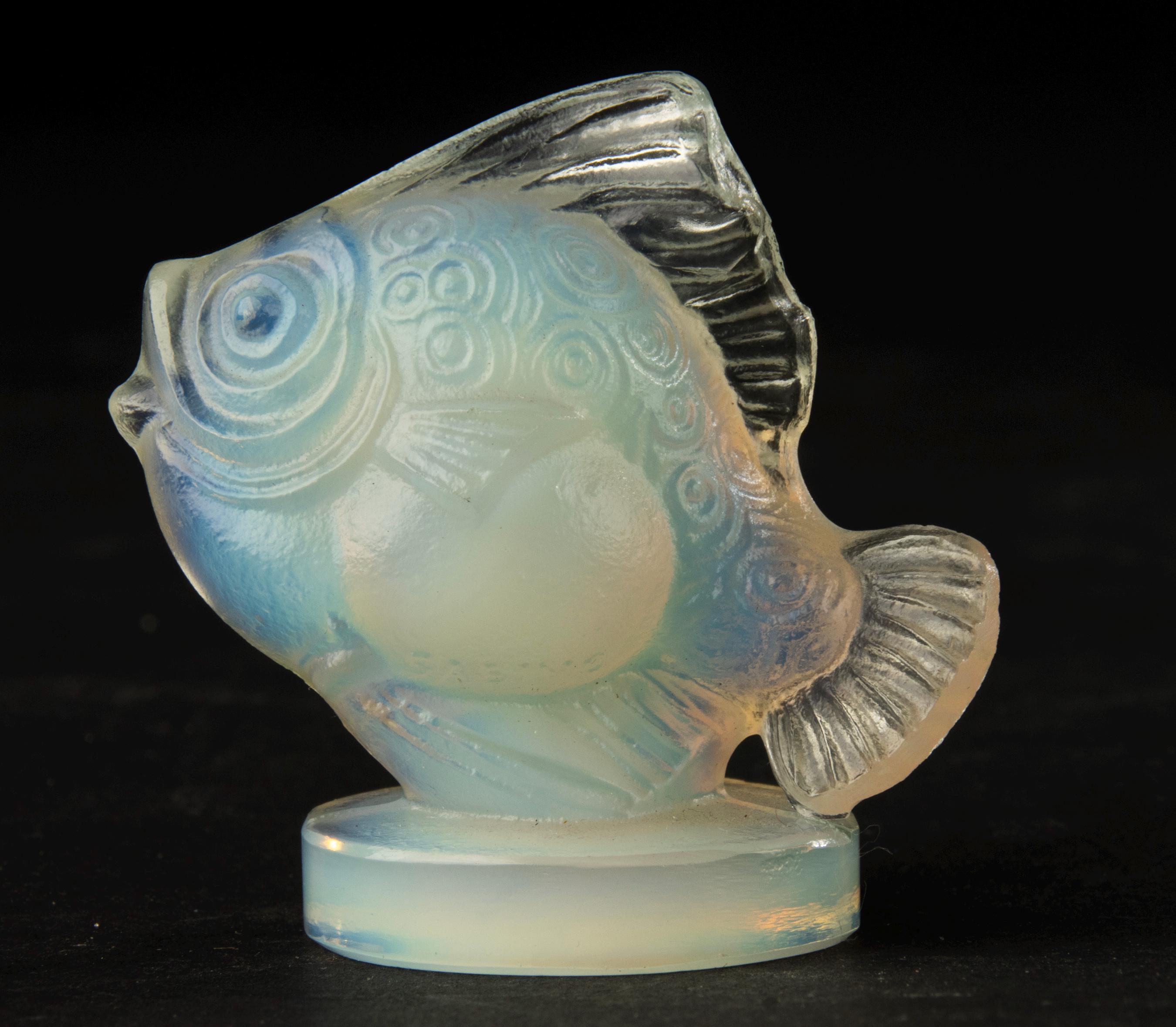 Sabino Glass Figurine - Fish - Old Signature - Etsy