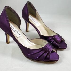 Eggplant Shoes Etsy