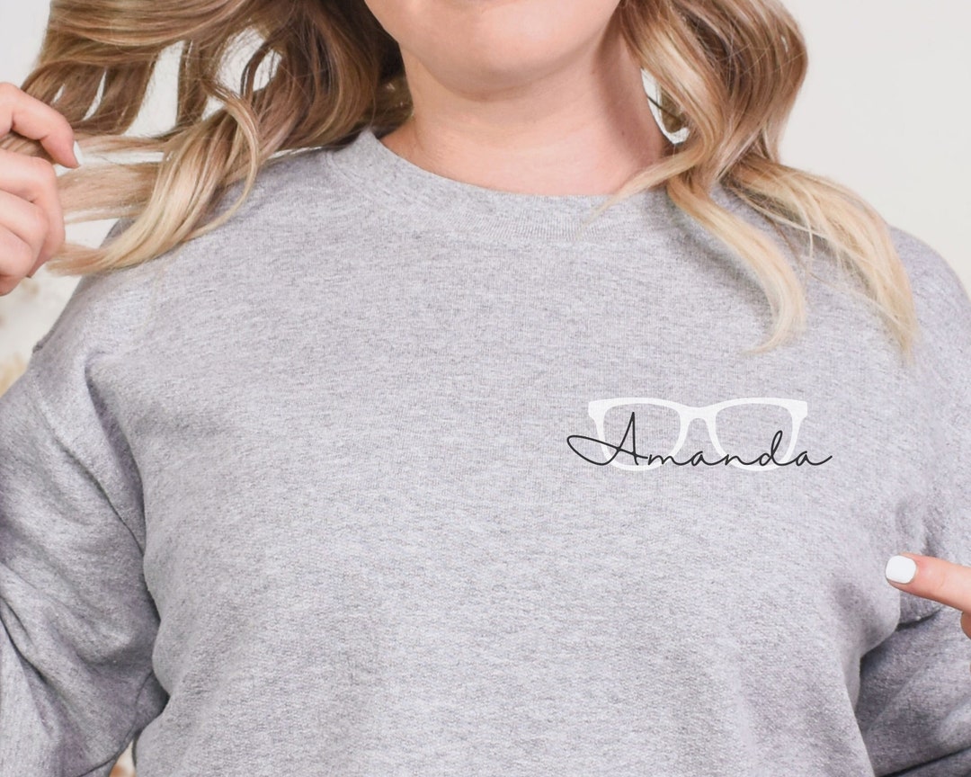 Personalized Optician Sweatshirt, Custom Optometry Sweater, Optometrist ...