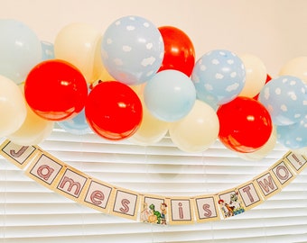 Customized 2nd Birthday Banner; Toy Story - Cowboy