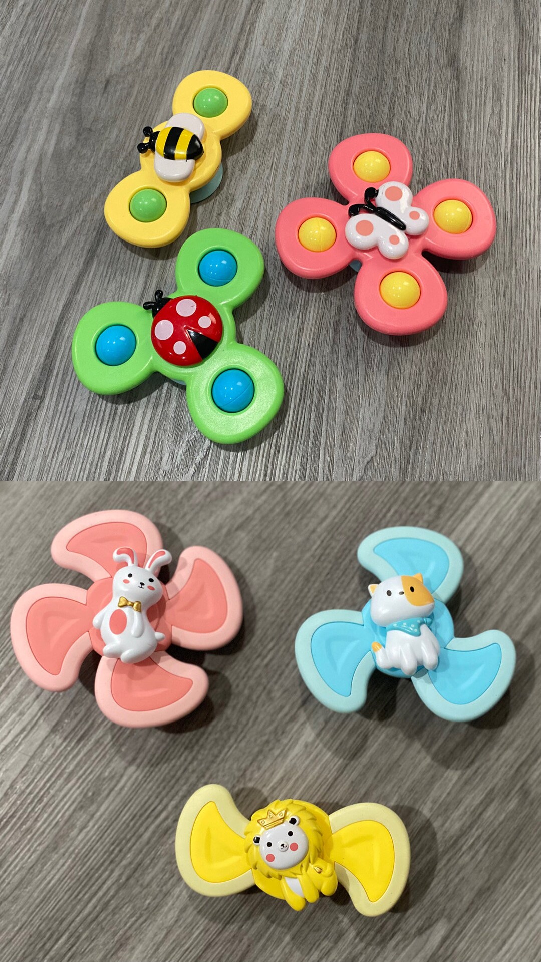 Suction Spinners 3/pack Etsy